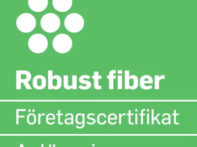 AT Installation Ar Certifierade For Robust Fiber 2019